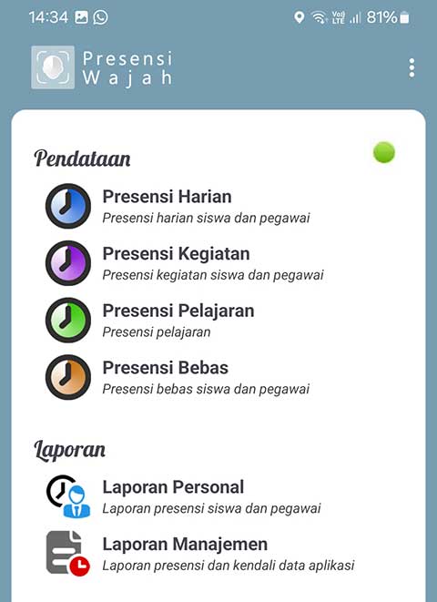 JIBAS Presensi Wajah Android