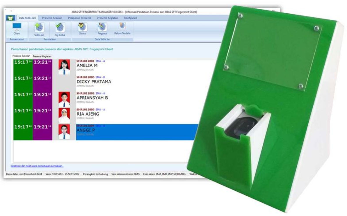 JIBAS SPT Fingerprint